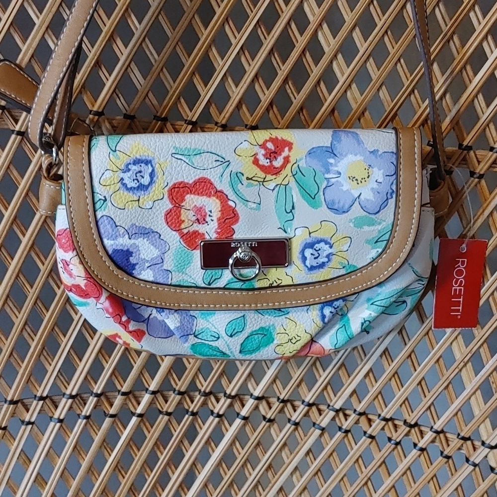 💚NWT ROSETTI FLORAL BAG
